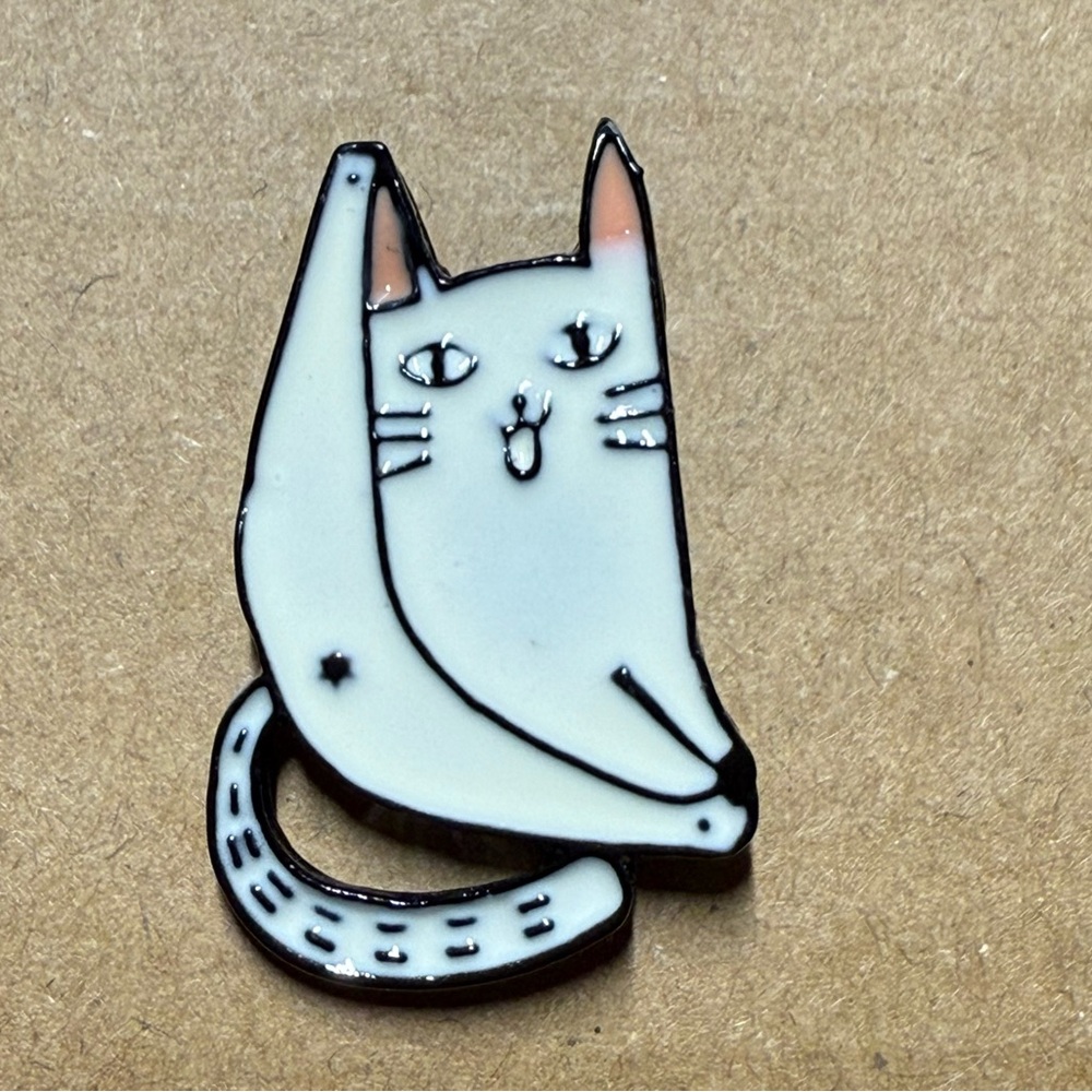 Kitty B*tthole Enamel Pin